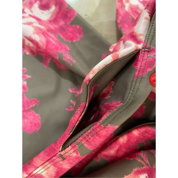 NWOT Free People Leggings Dusty Military Pink Floral Combo, S - Picture 6 of 7